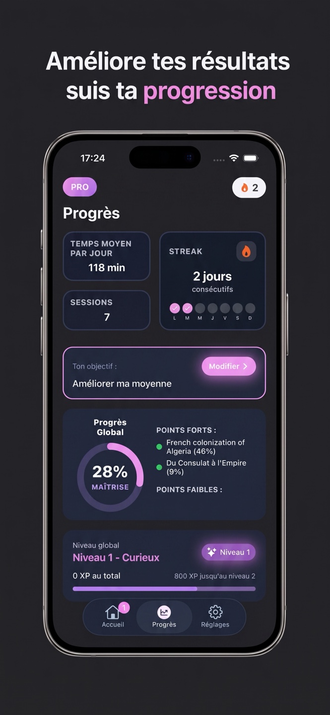 Suivi de progression dans Atom AI